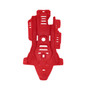 Acerbis Skid Plate with Linkage Guard - Beta RC / RR / RX 250-350 2T (2024-2027) — Red