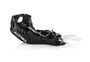 Acerbis Skid Plate with Linkage Guard - KTM / Husqvarna / GasGas 250 / 300 2T (2019-2023) — Black / White