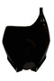 Acerbis Front Number Plate - Yamaha YZ YZ250F/450F (2006-2012) — Black