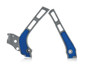 Acerbis X-Grip Frame Guard - Fantic XE 125 / XE 300 + more (+Yamaha) (2006-2027) — Silver / Blue