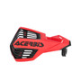 Acerbis X-Future Handguards - KTM EXC 125 / EXC 150 + more (+Husqvarna, Beta, Honda, GAS GAS, Sherco, TM, Kawasaki, Yamaha, Fantic, Suzuki, Husaberg, Triumph, Aprilia) (1990-2027) — Red / Black