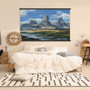 Canvas Wall Mural - Mountain Backdrop