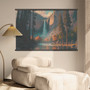 Canvas Wall Mural - Mountain Falls