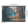 Canvas Wall Mural - Mountain Falls