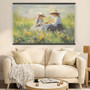 Canvas Wall Mural - Picnic In Summer