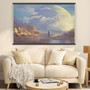 Canvas Wall Mural - Planet Horizon