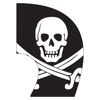 Color Guard Flag -SWING S7 - Pirate - Pro-Graphx