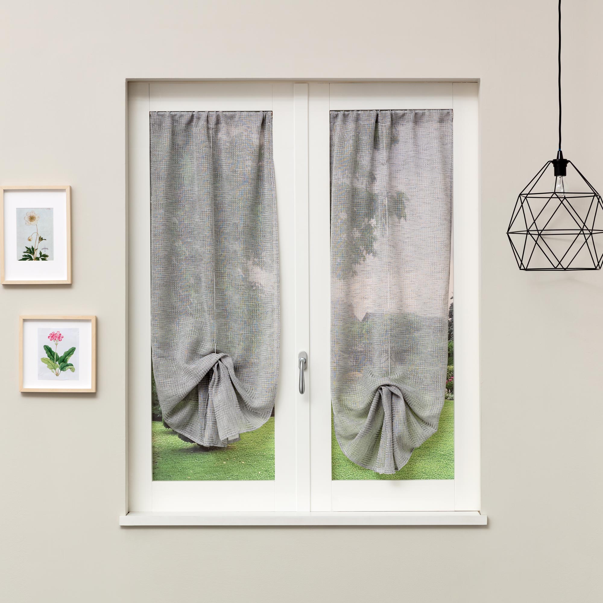 Coppia Tendine Jacquard Stoccolma