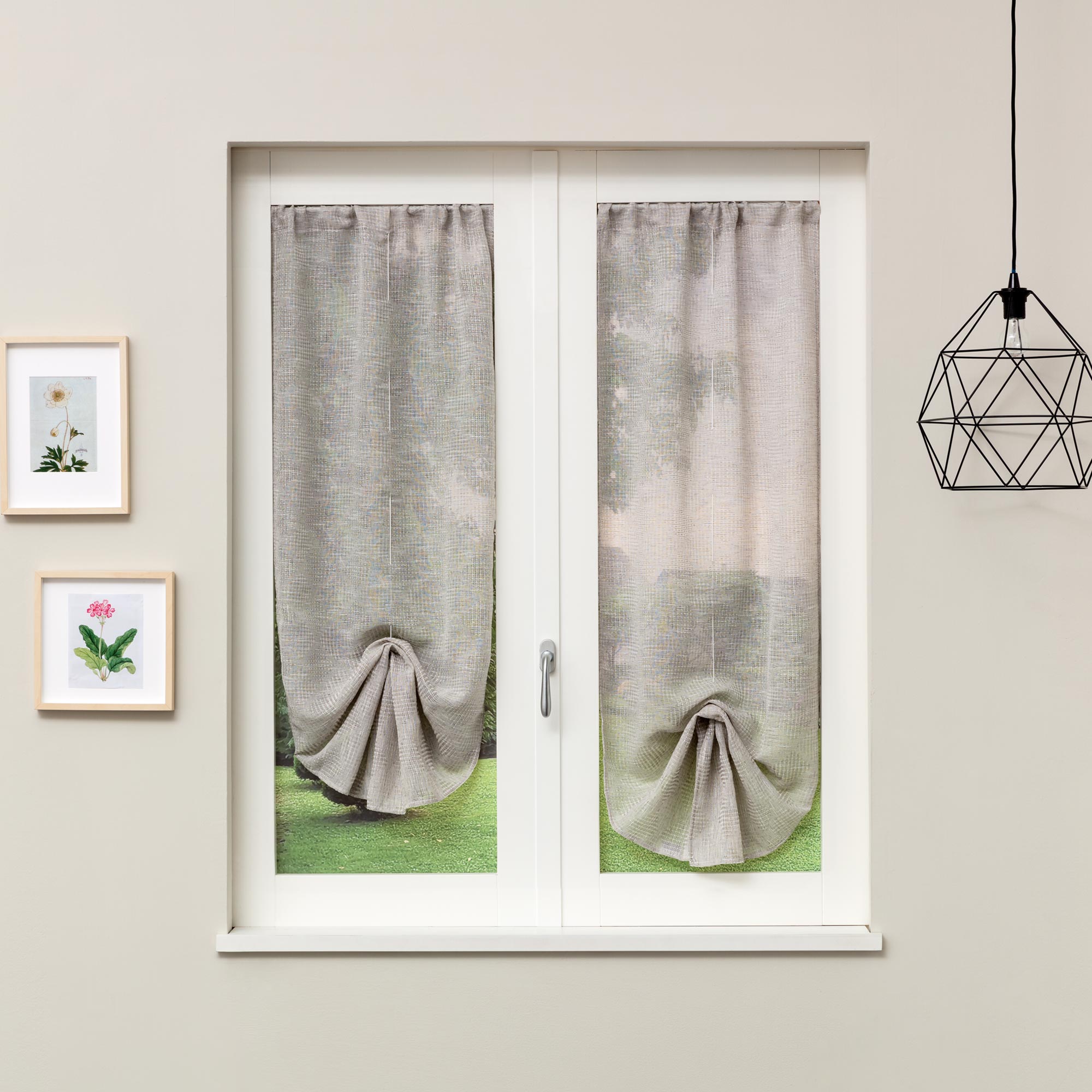 Coppia Tendine Jacquard Stoccolma