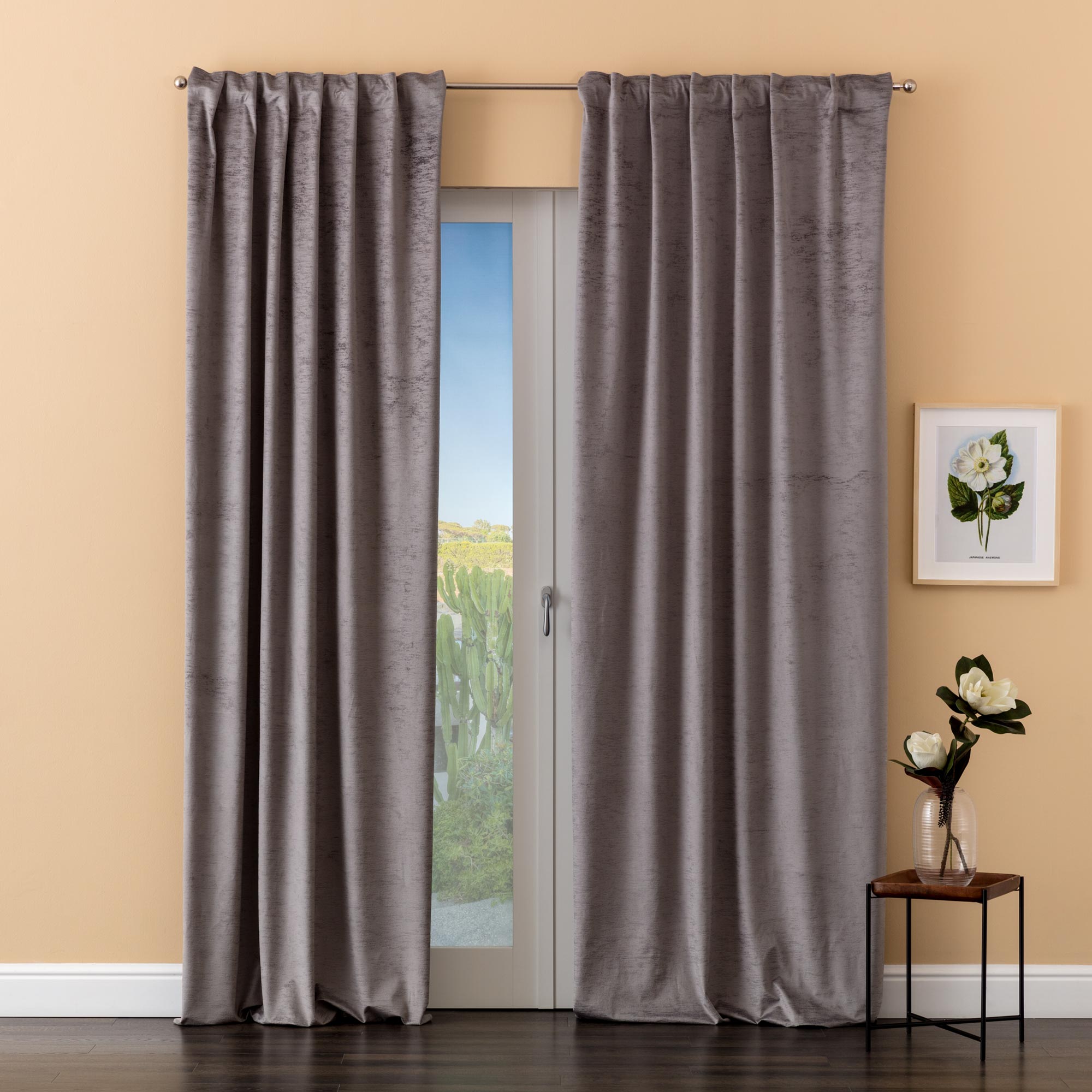 Tenda Confezionata In Velluto Magda