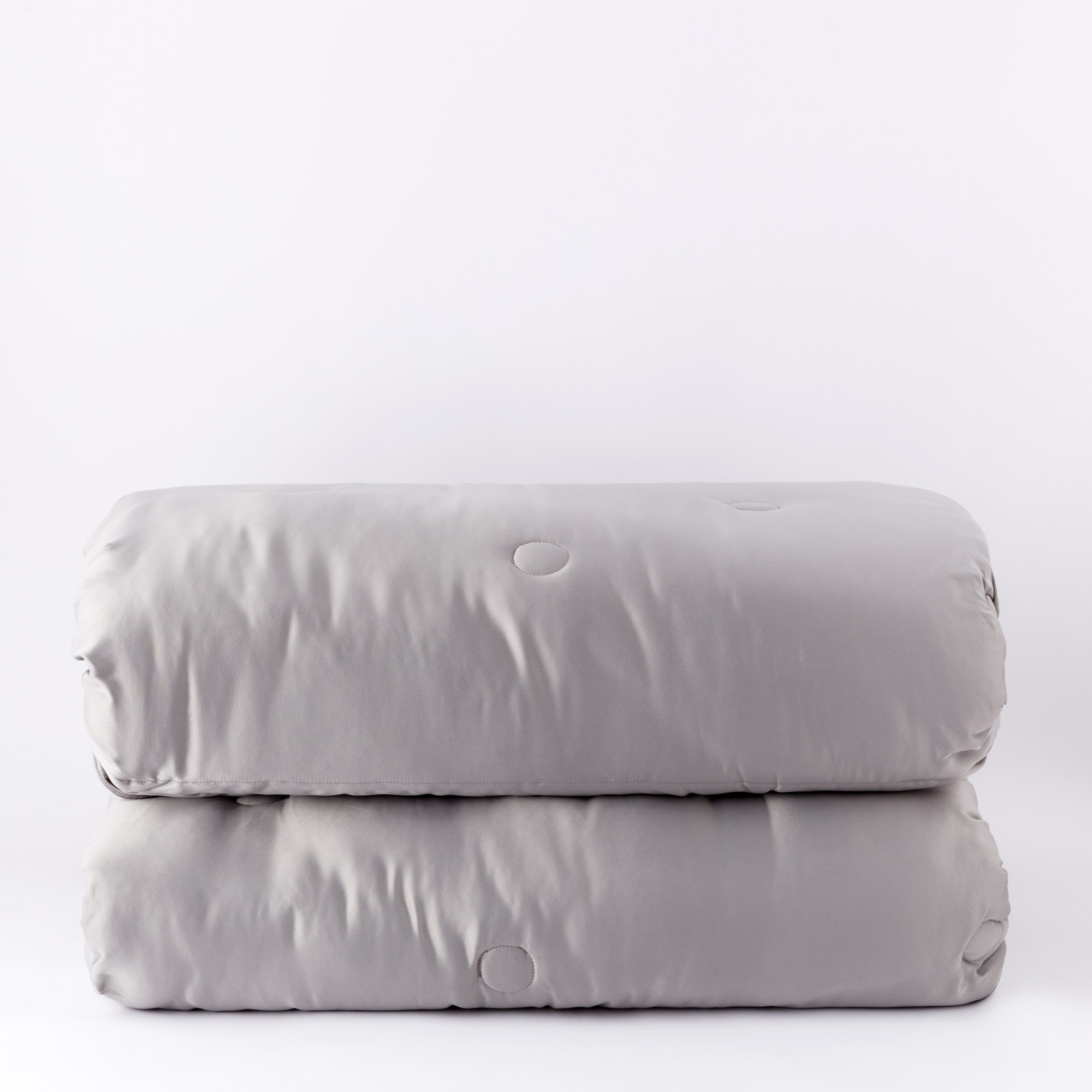 Trapunta In Raso Con Rouches Charlotte