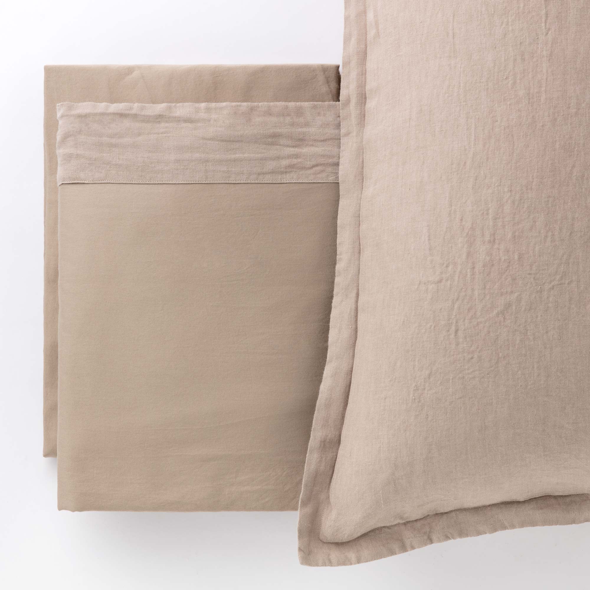 Completo Letto in Lino e Raso Aman