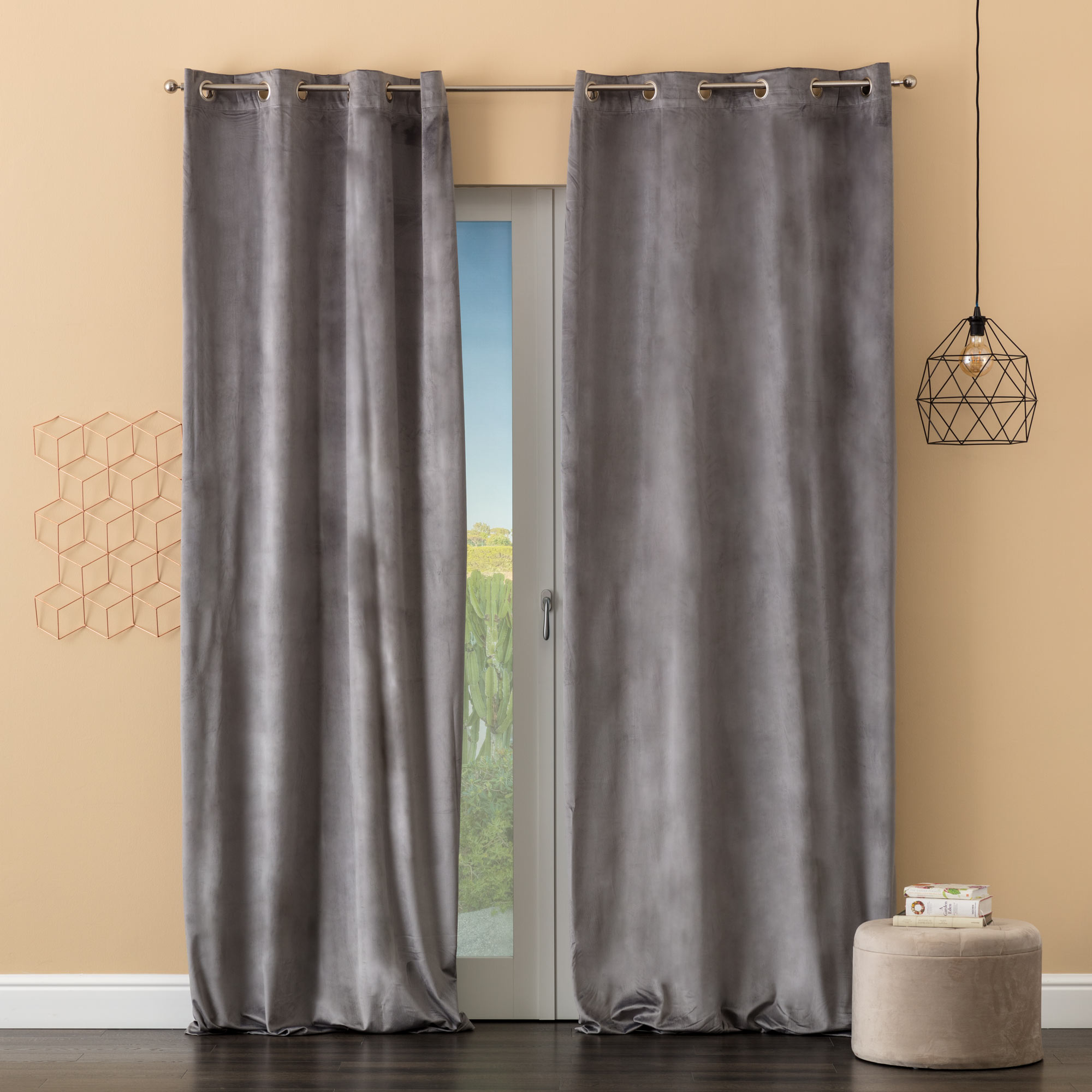 Tenda Confezionata In Velluto Java