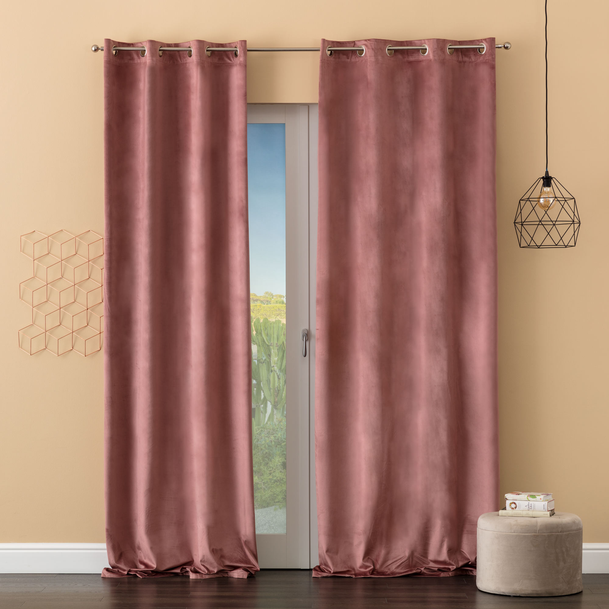 Tenda Confezionata In Velluto Java