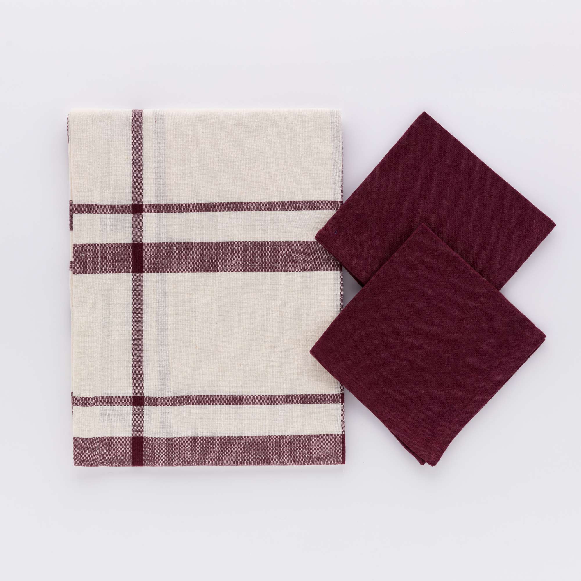 Runner Con 2 Tovaglioli Check