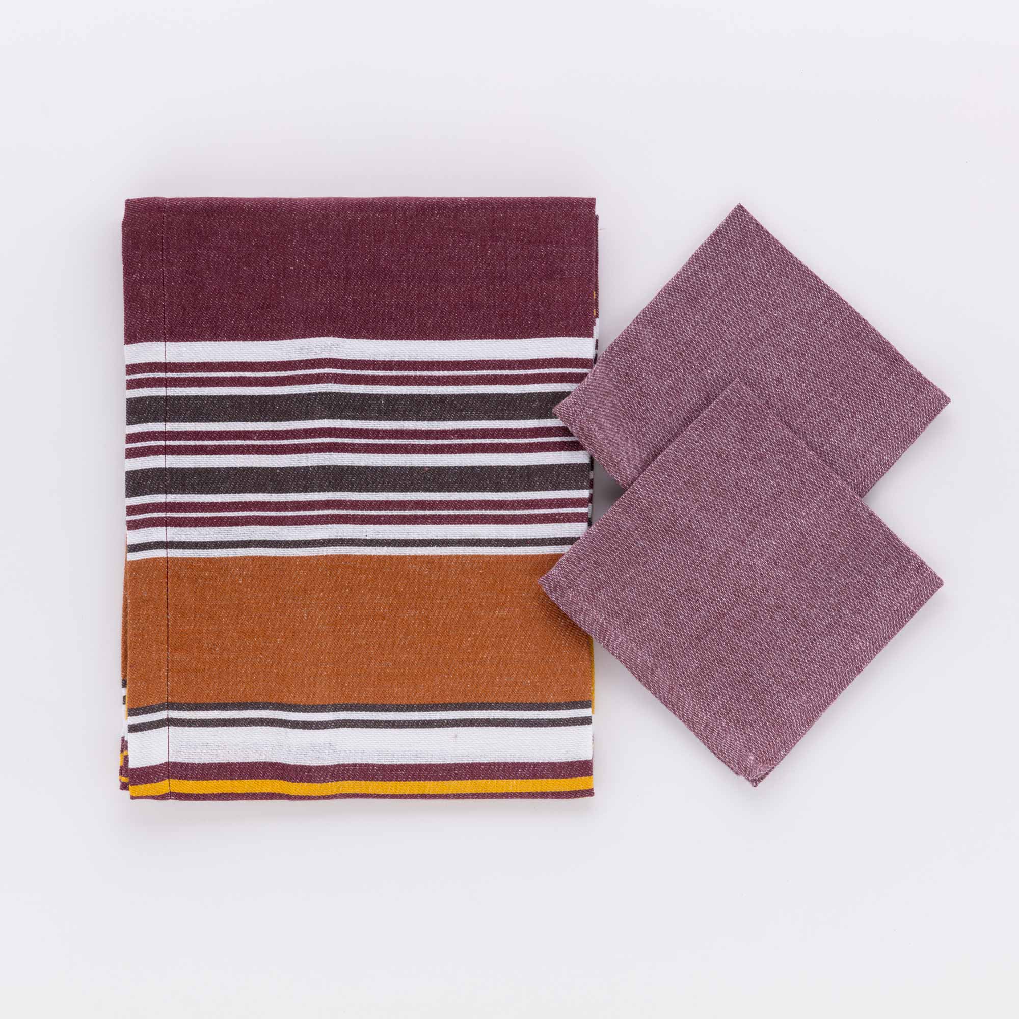 Runner Con 2 Tovaglioli Stripe