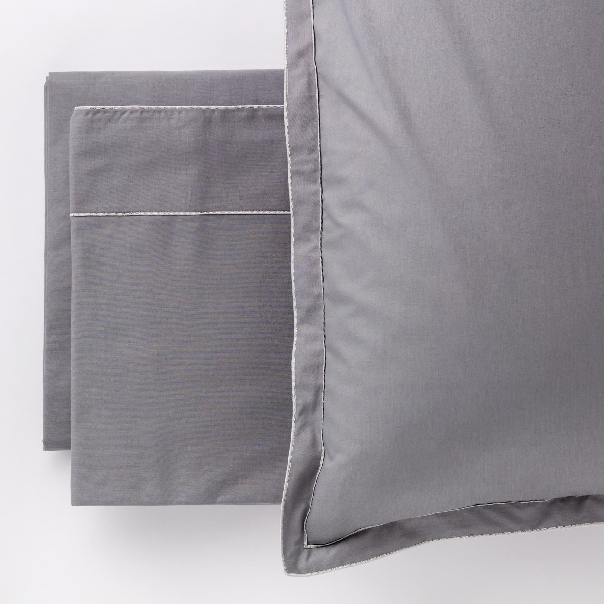 Completo Letto In Madapolam Con Bourdon Milo