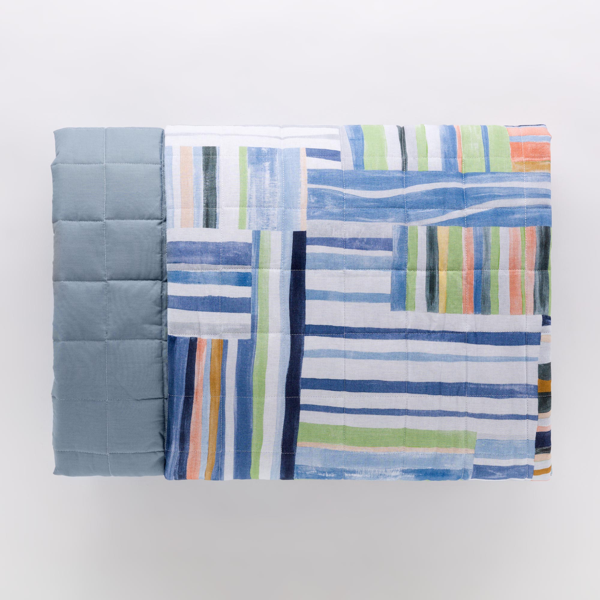 Trapuntino Double In Cotone Drap