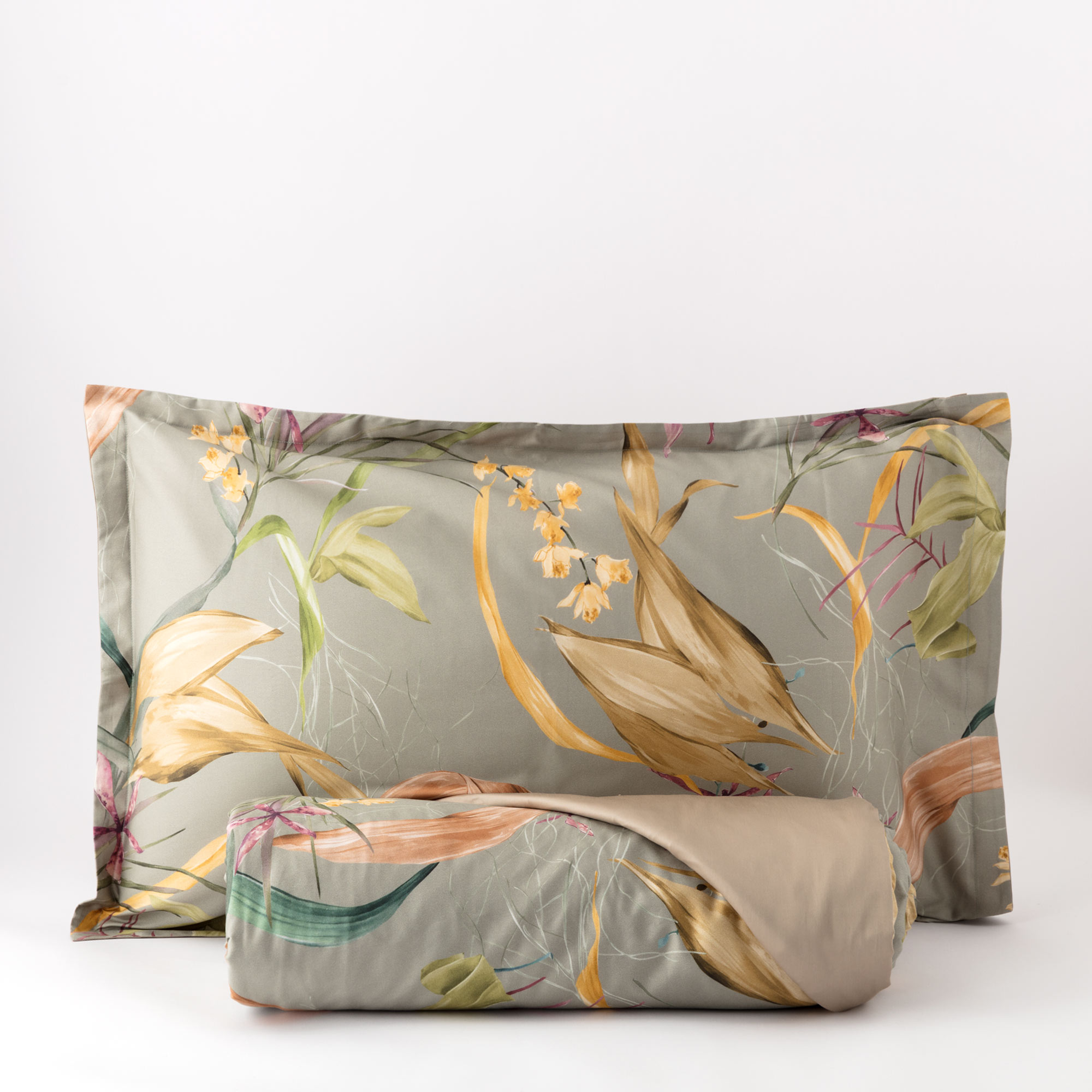 Parure Copripiumino In Raso Preziosa