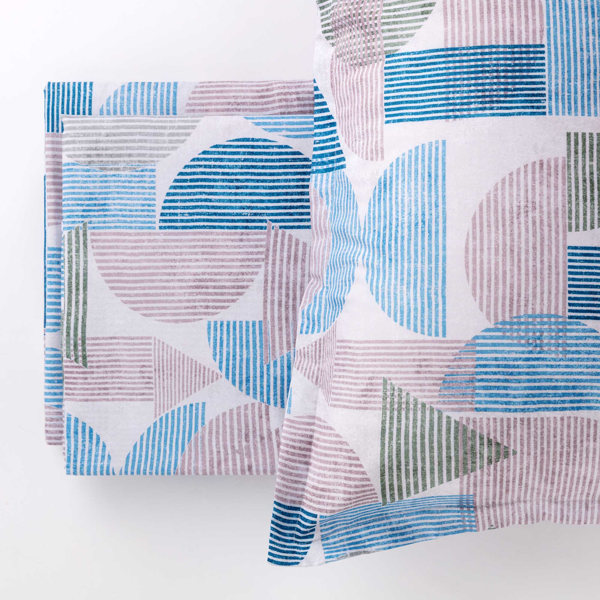 Completo Lenzuolo Copriletto Twin no Stiro