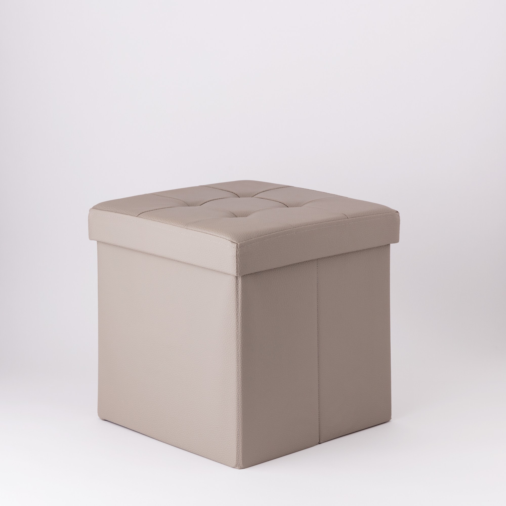 Pouf In Simil-pelle Smart