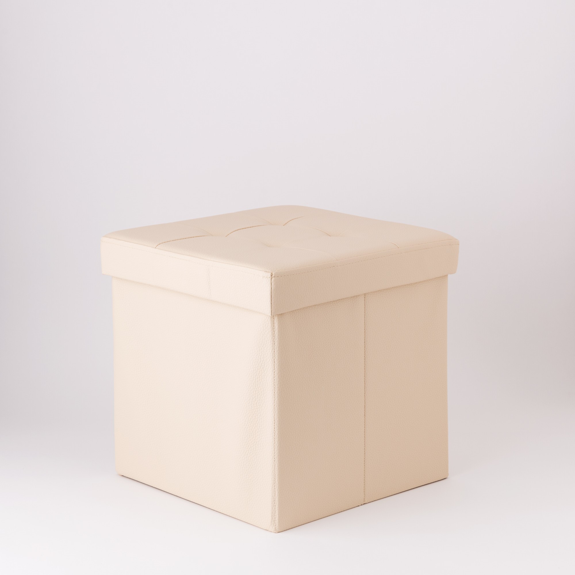 Pouf In Simil-pelle Smart