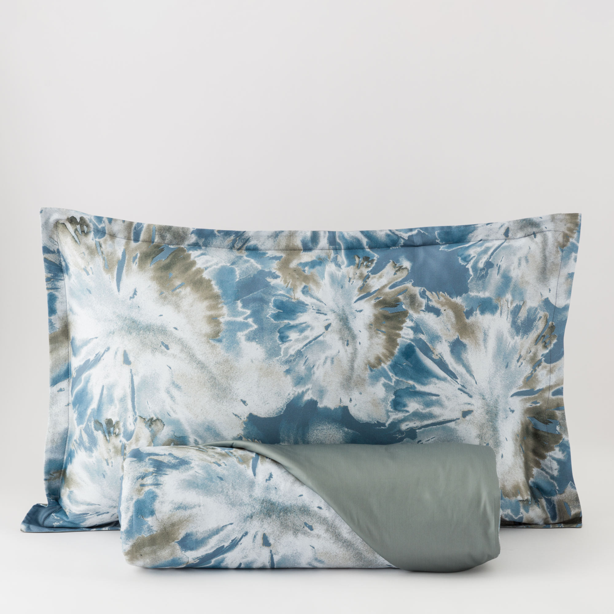 Parure Copripiumino In Raso Florian