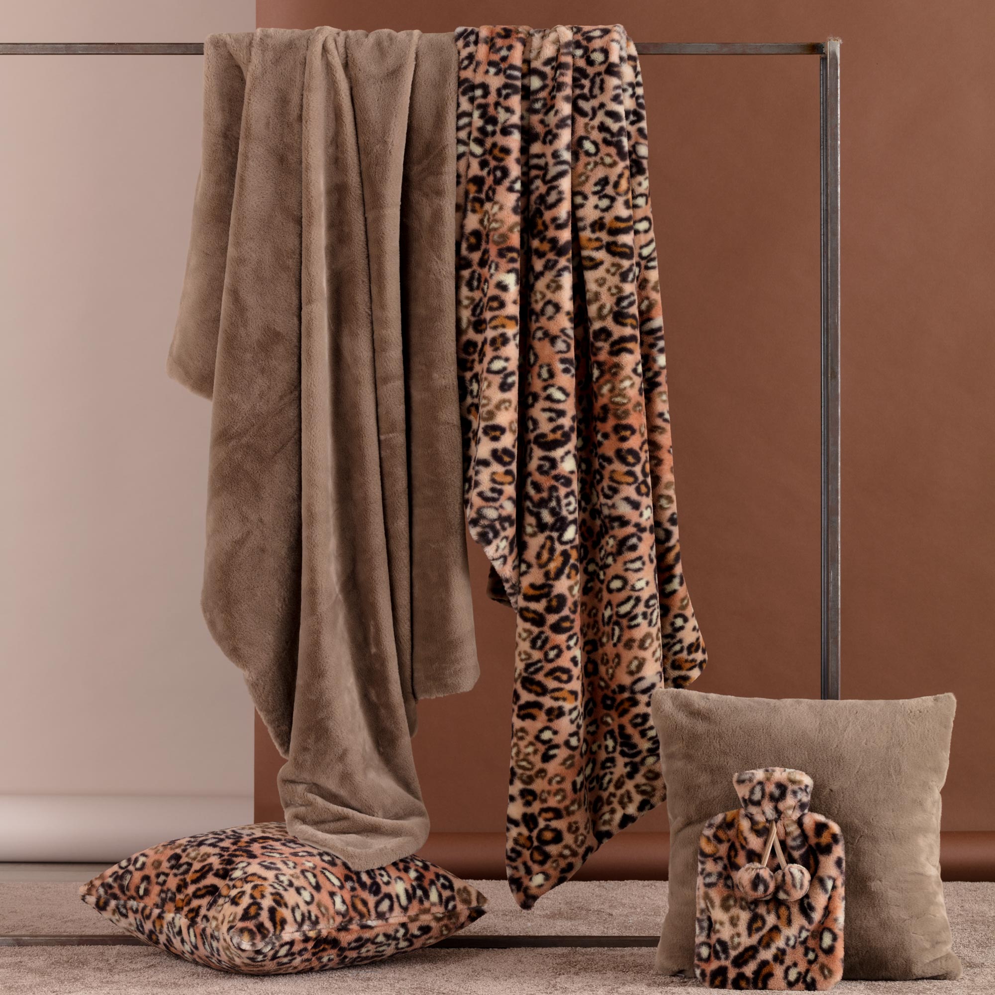 Plaid In Ecopelliccia Colin