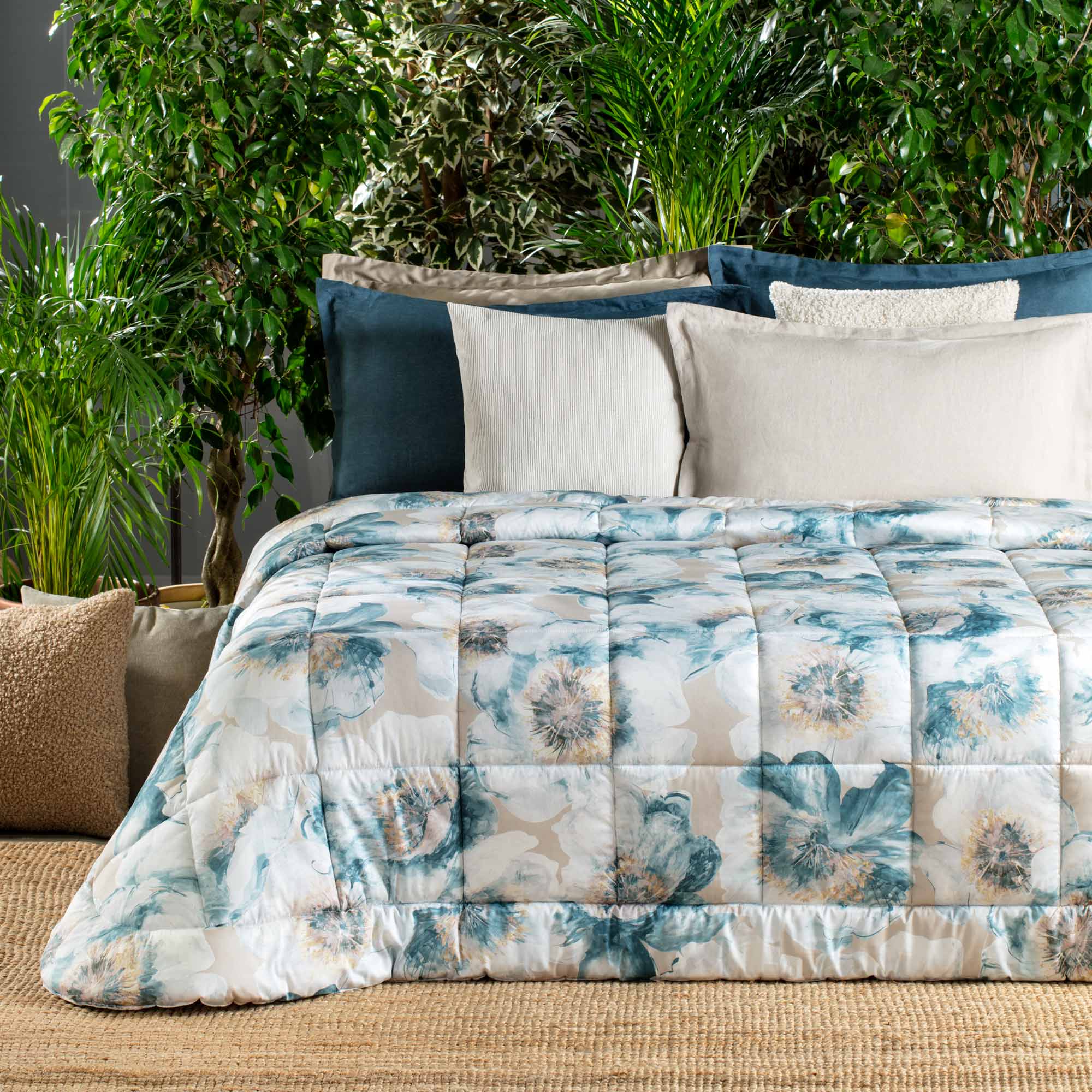 Trapunta In Raso Hellebro