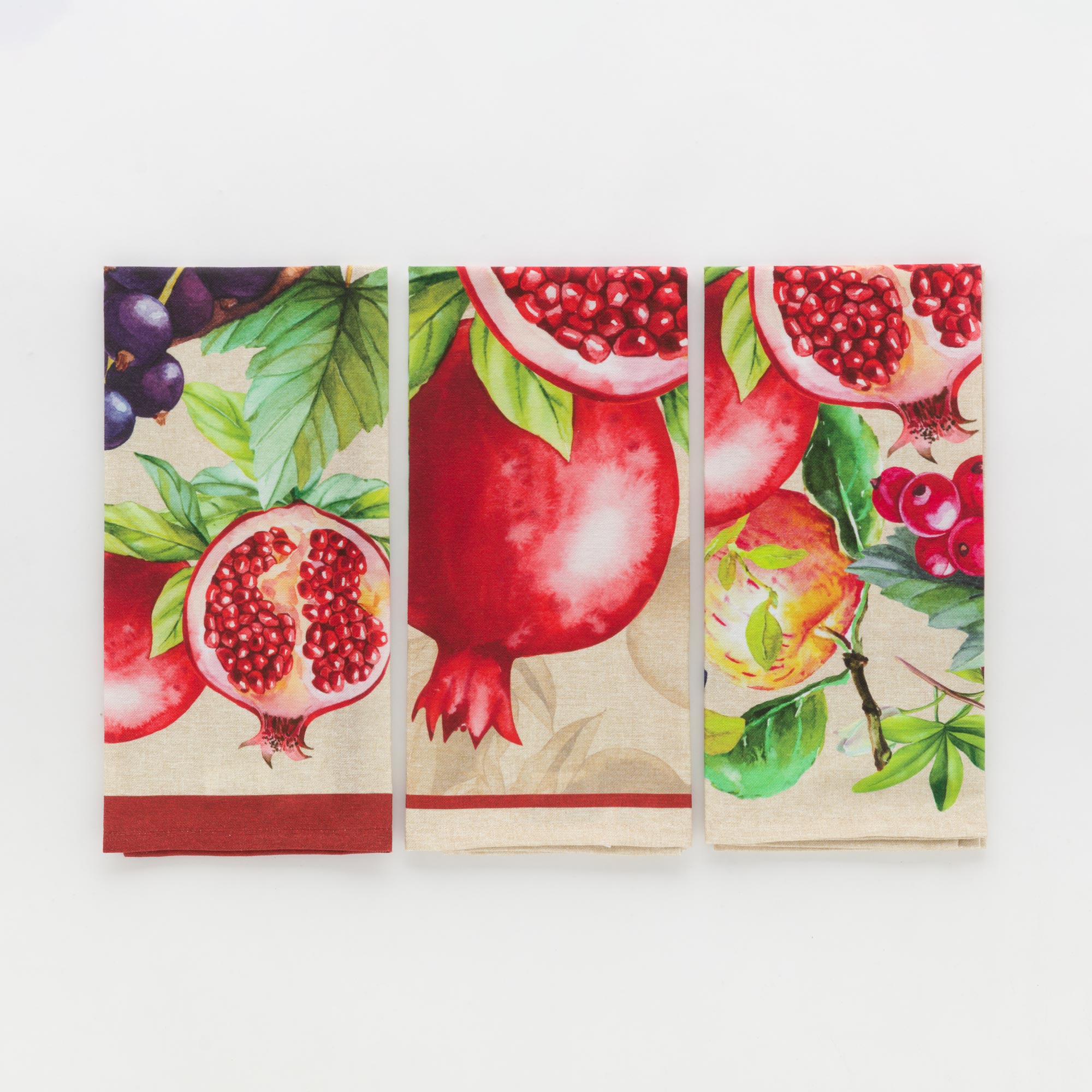 Set 3 Canovacci In Stampa Digitale Fluet