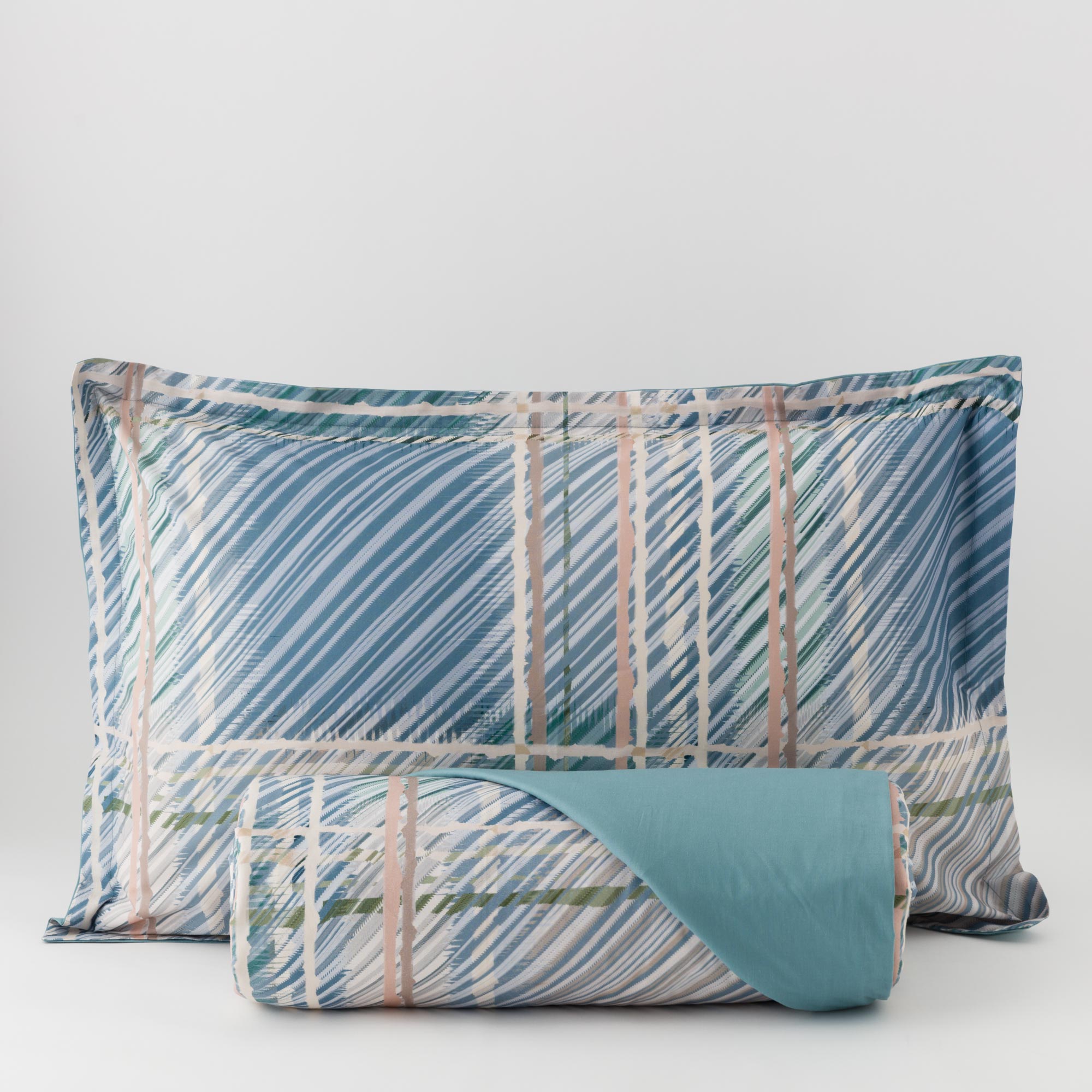 Parure Copripiumino In Percalle Yuta