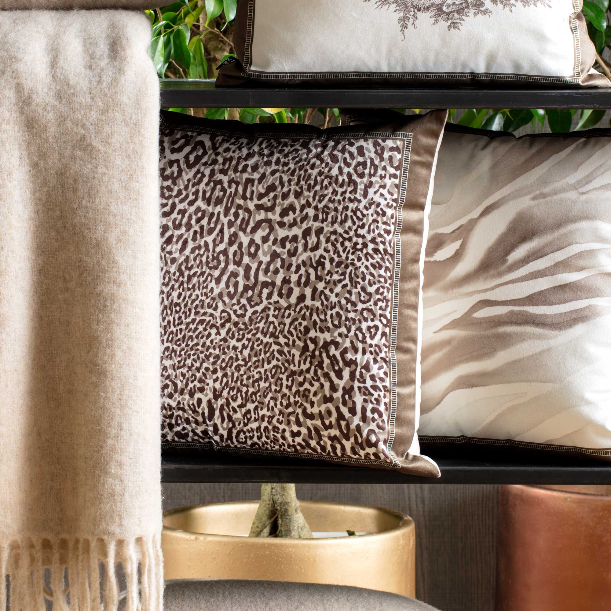 Cuscino Decorativo In Velluto Dama