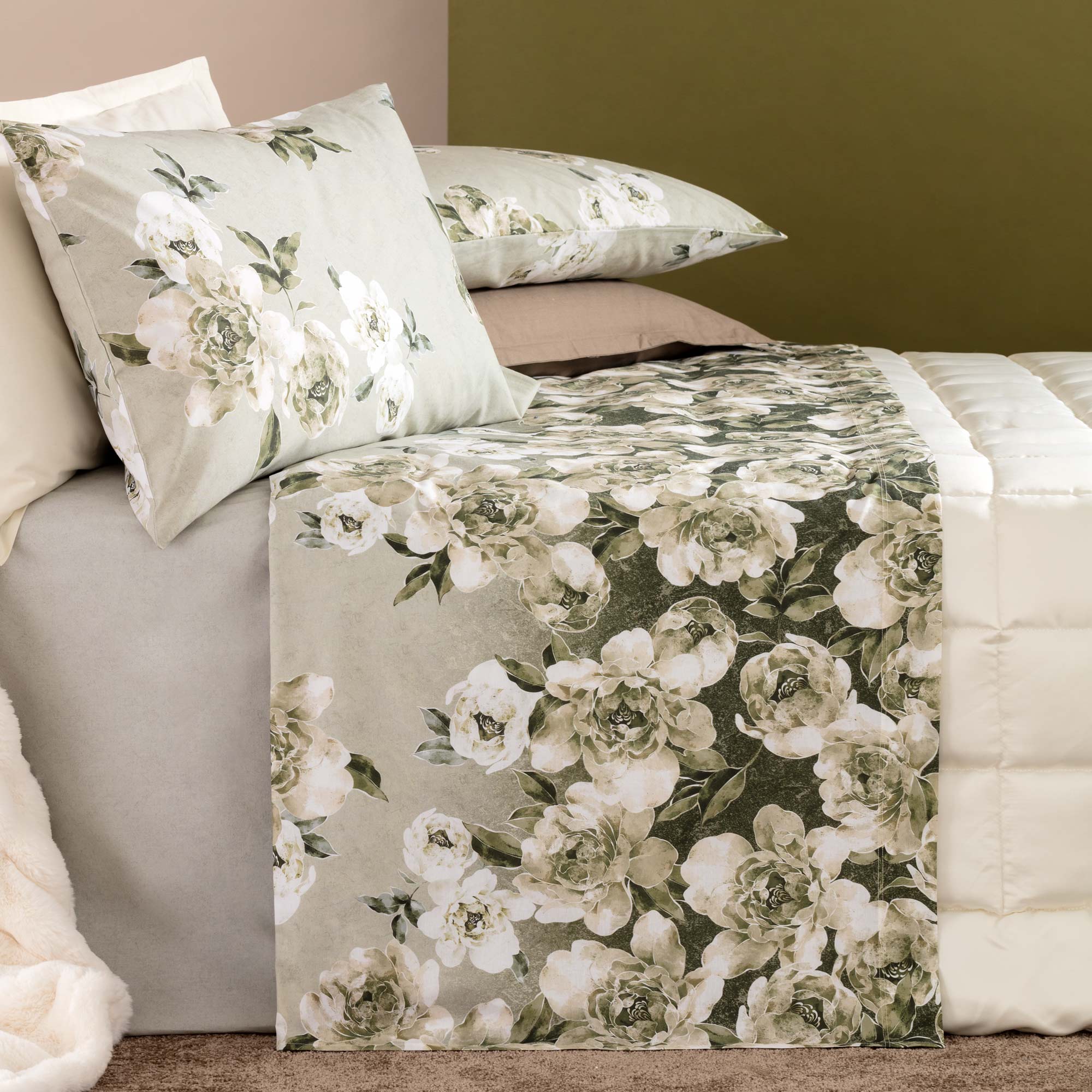 Completo Letto In Cotone Dania