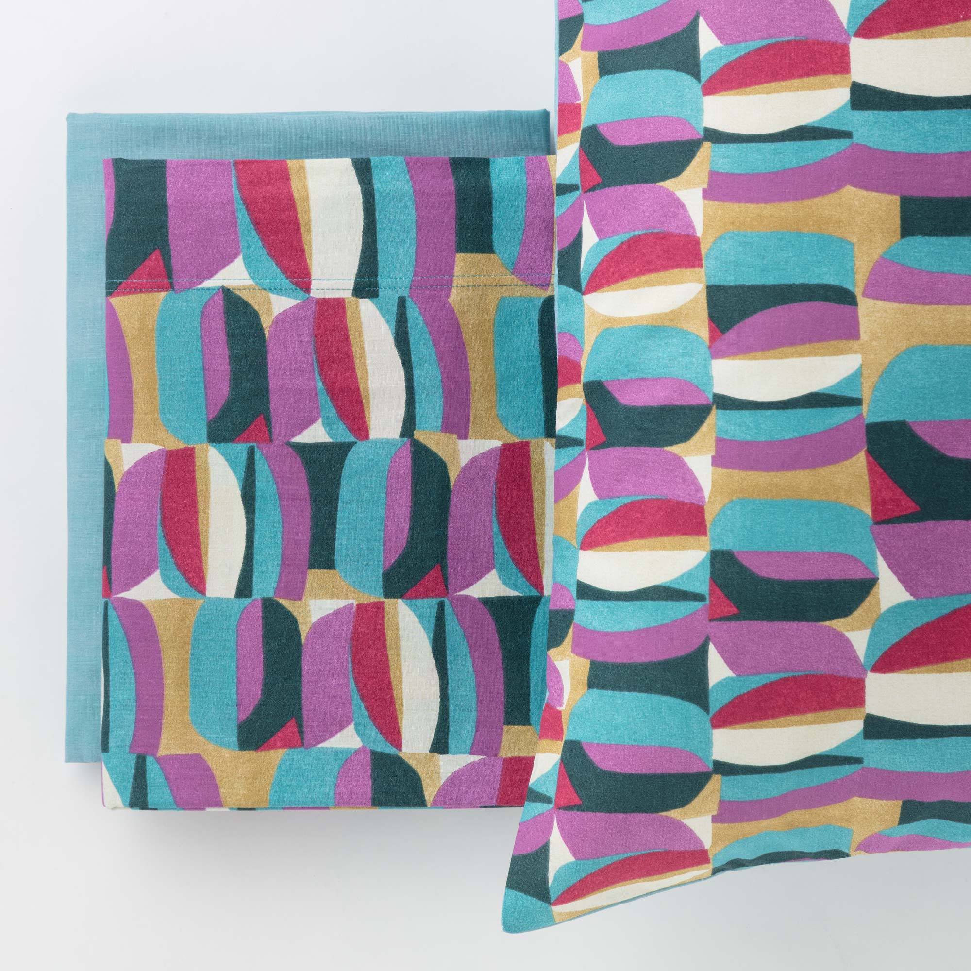 Completo Letto In Cotone Gin