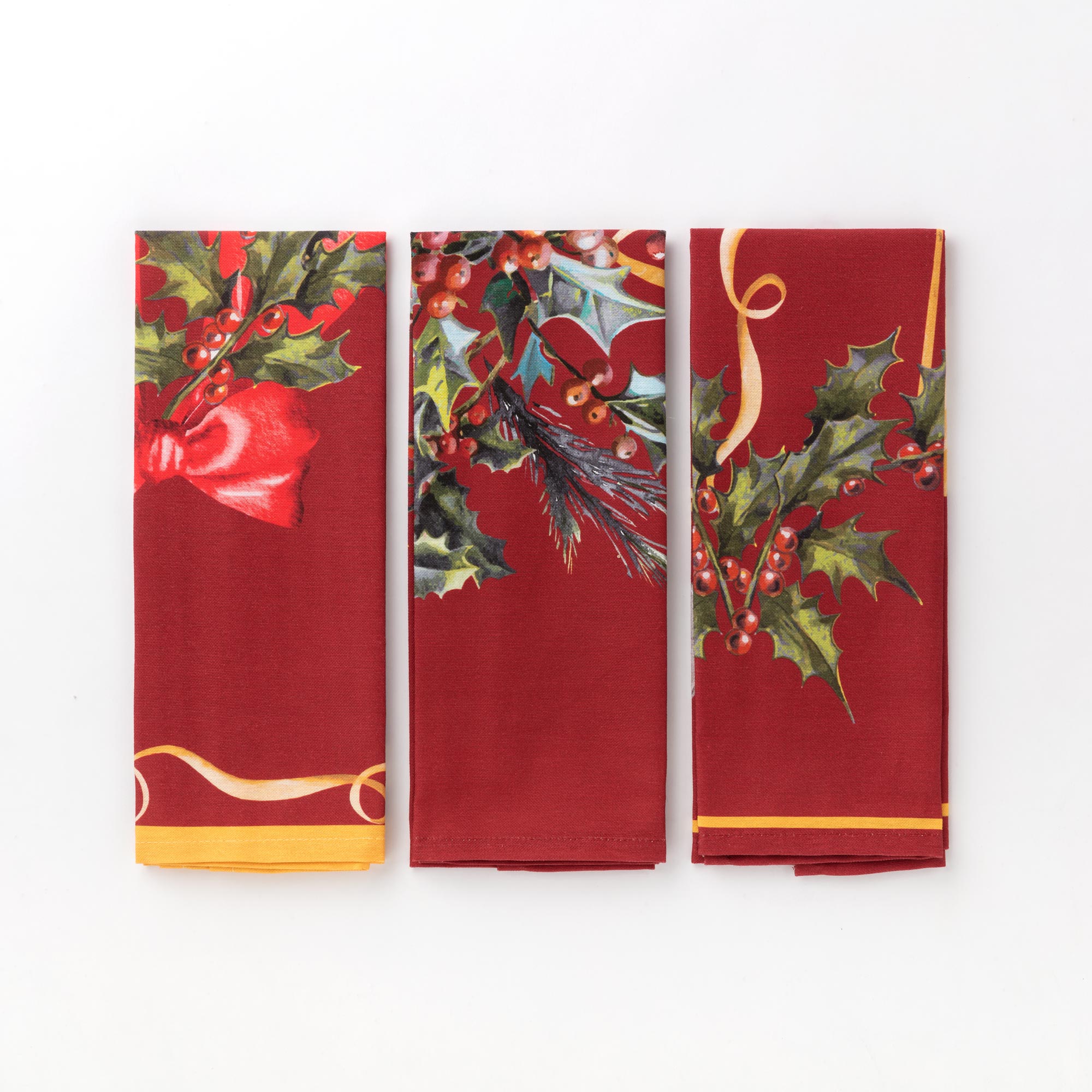 Set 3 Canovacci In Stampa Flake