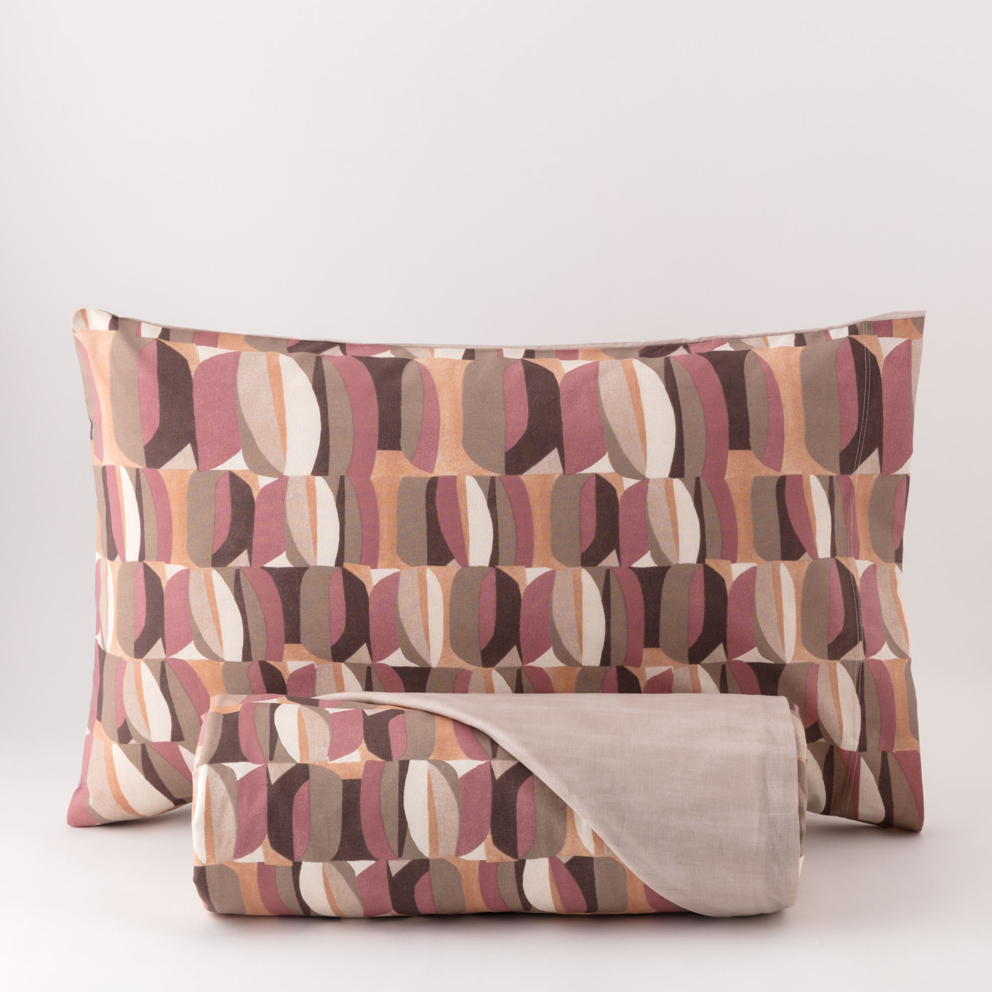 Parure Copripiumino In Cotone Gin