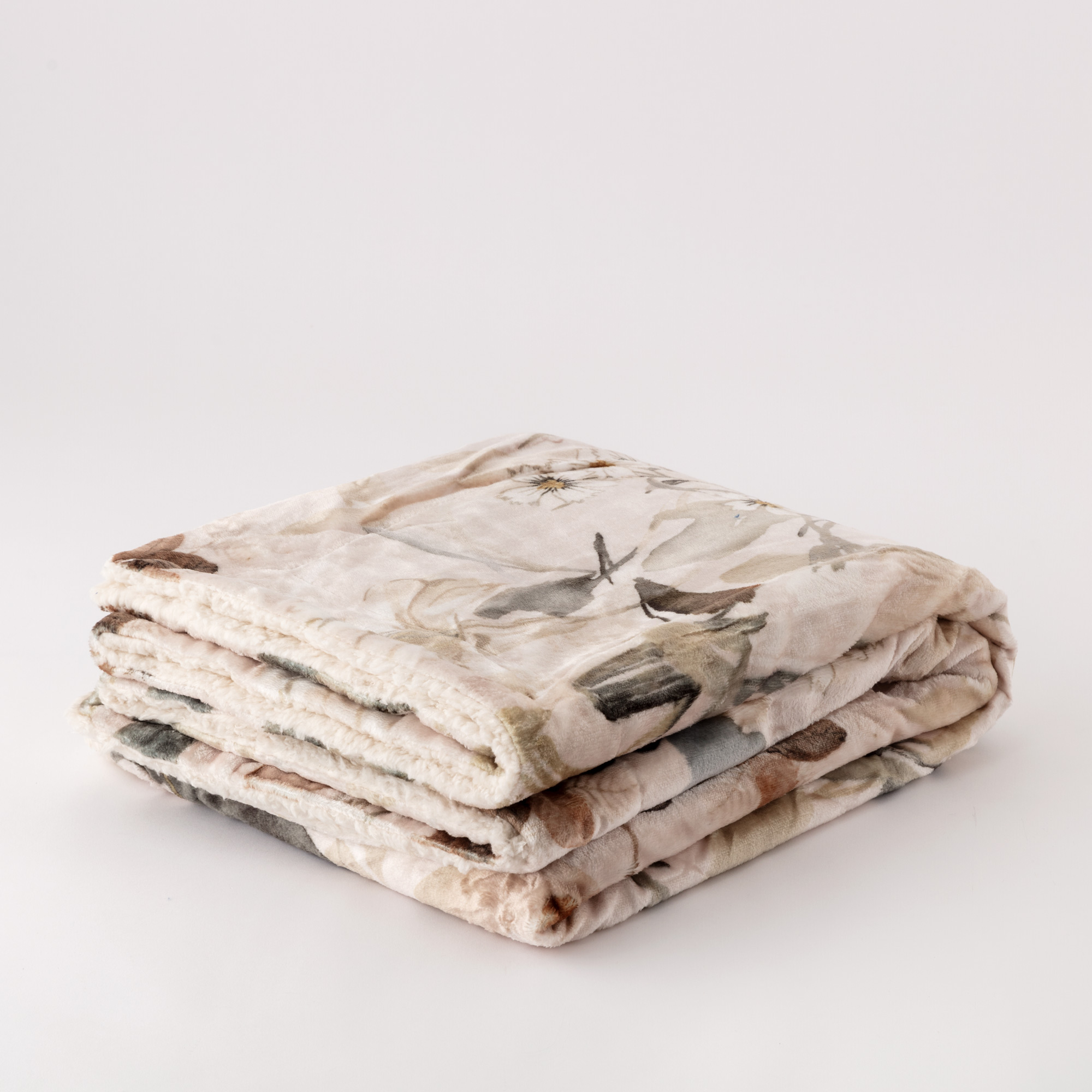 Plaid In Ecopelliccia Stampato Brighet