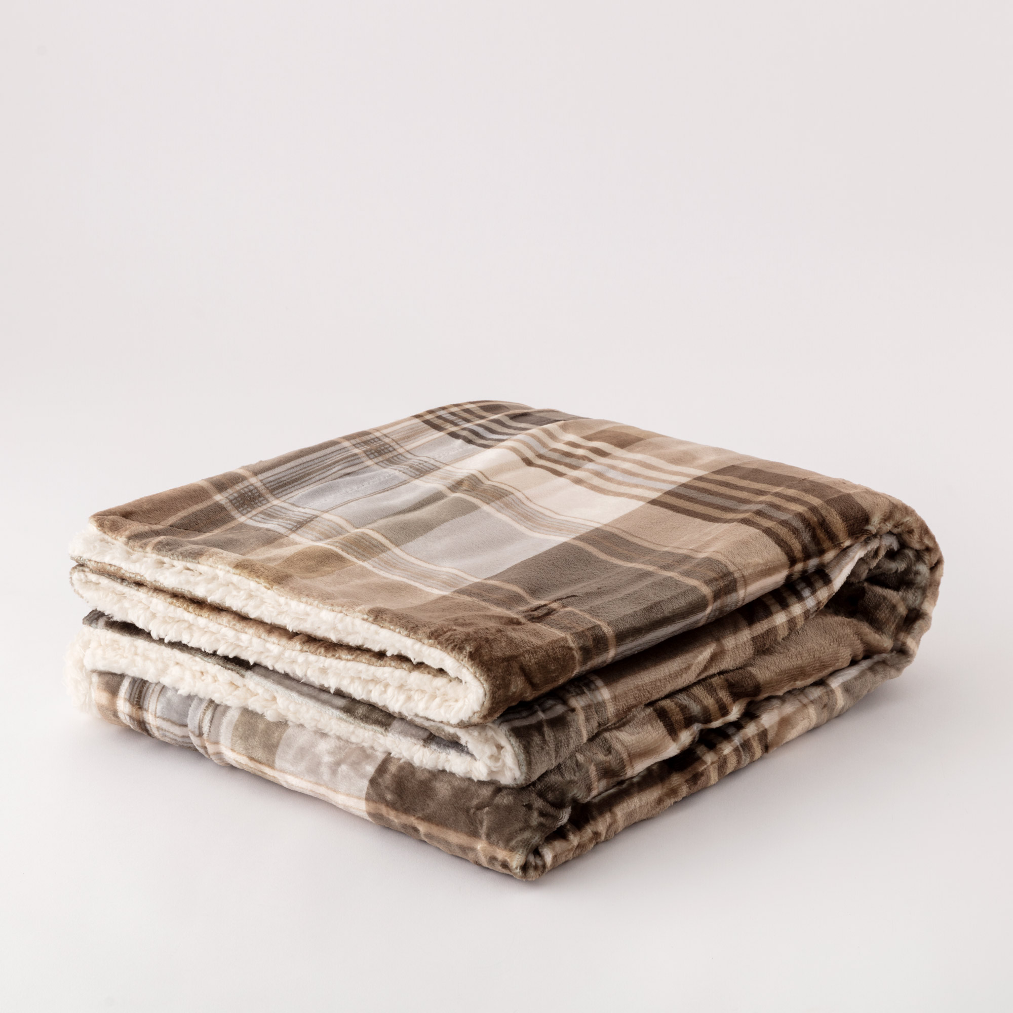 Plaid In Ecopelliccia Stampato Milot