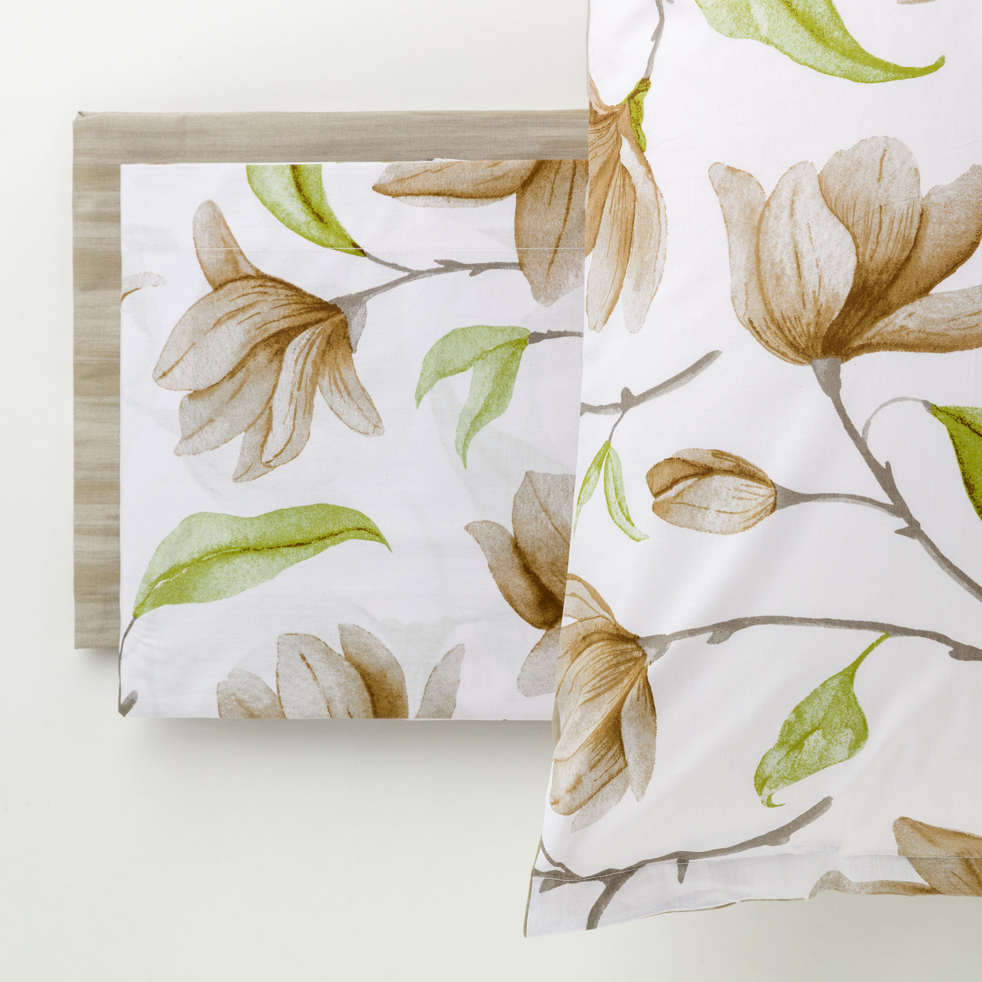 Completo Letto In Cotone Magnolia