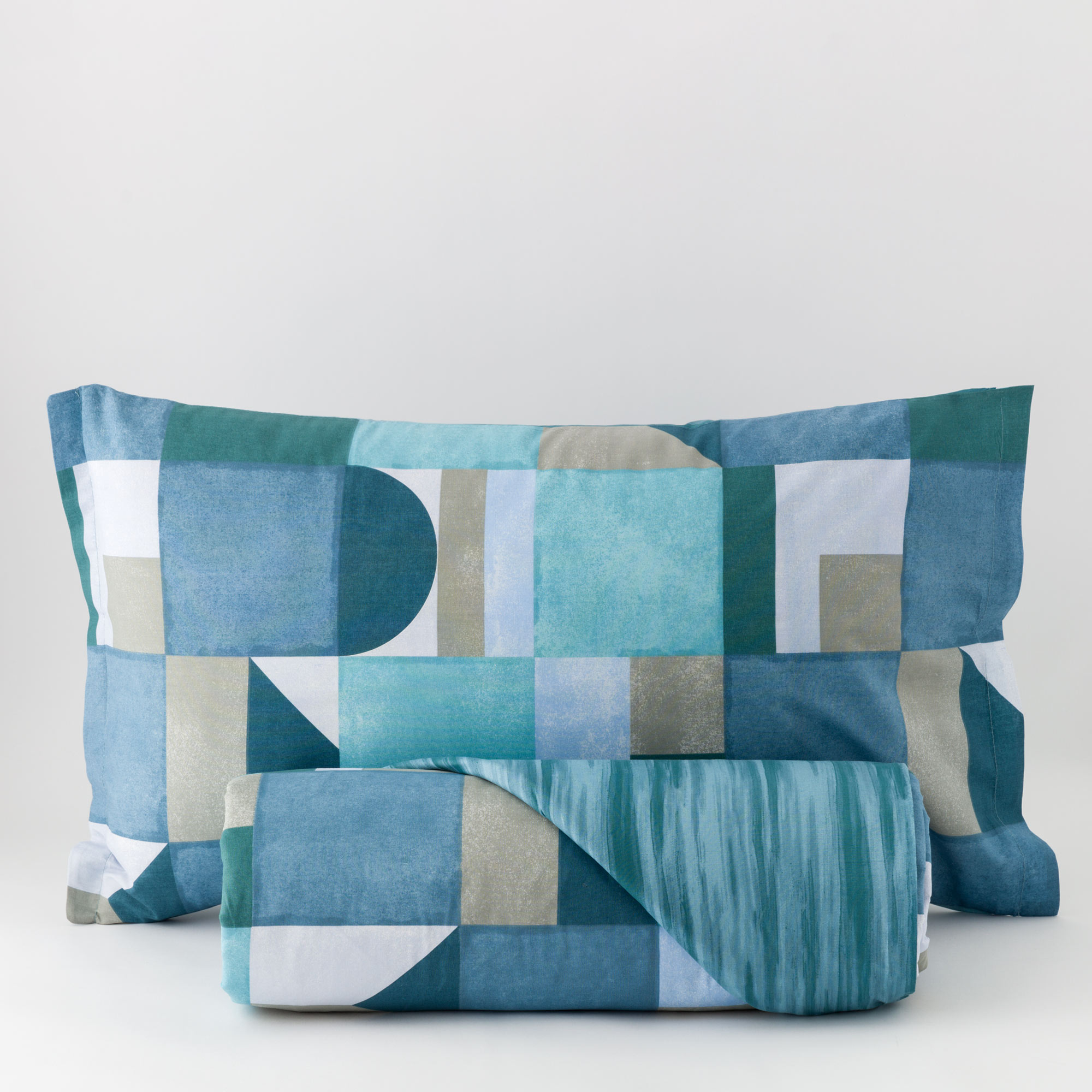 Parure Copripiumino In Cotone Rogers