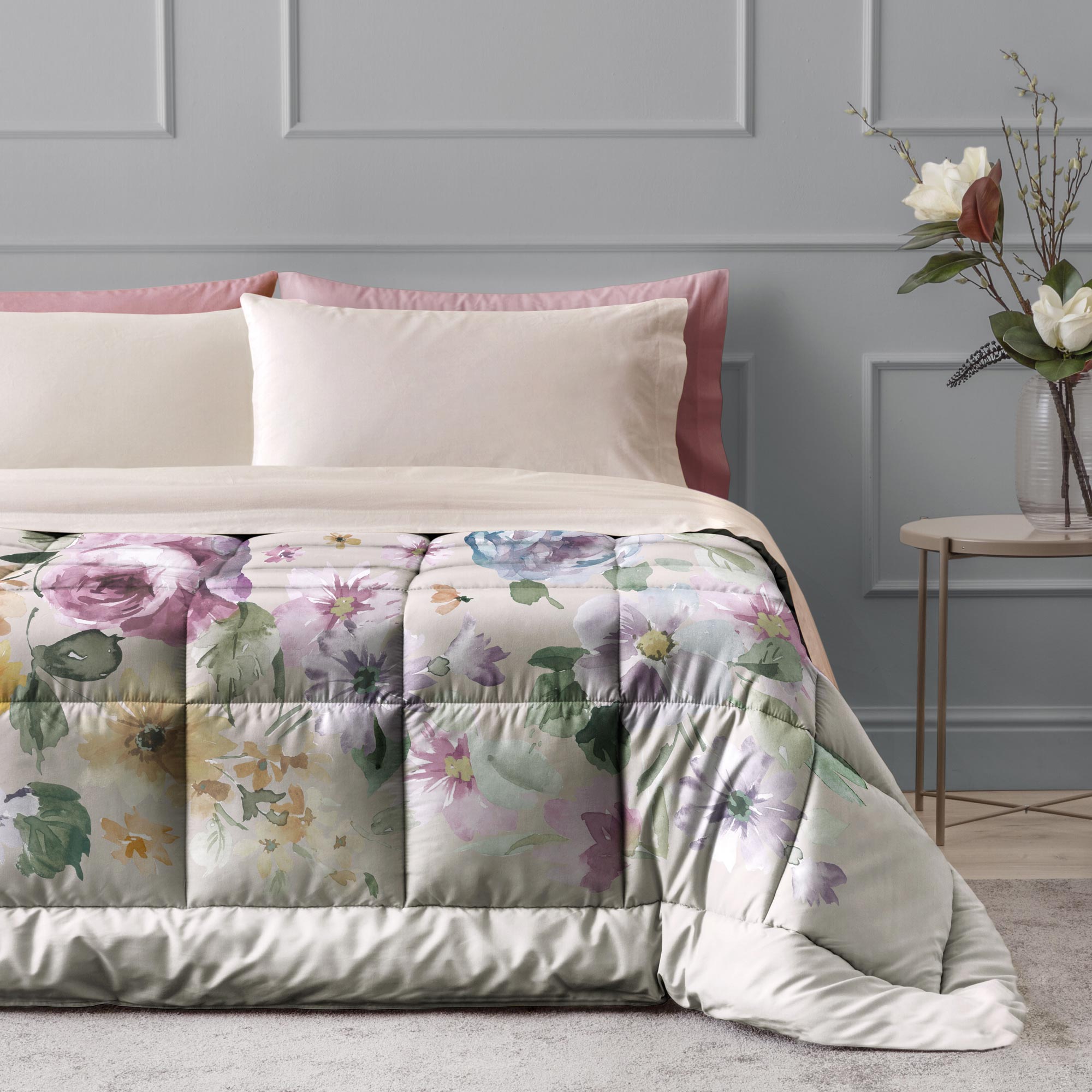 Trapunta In Microfibra Garden