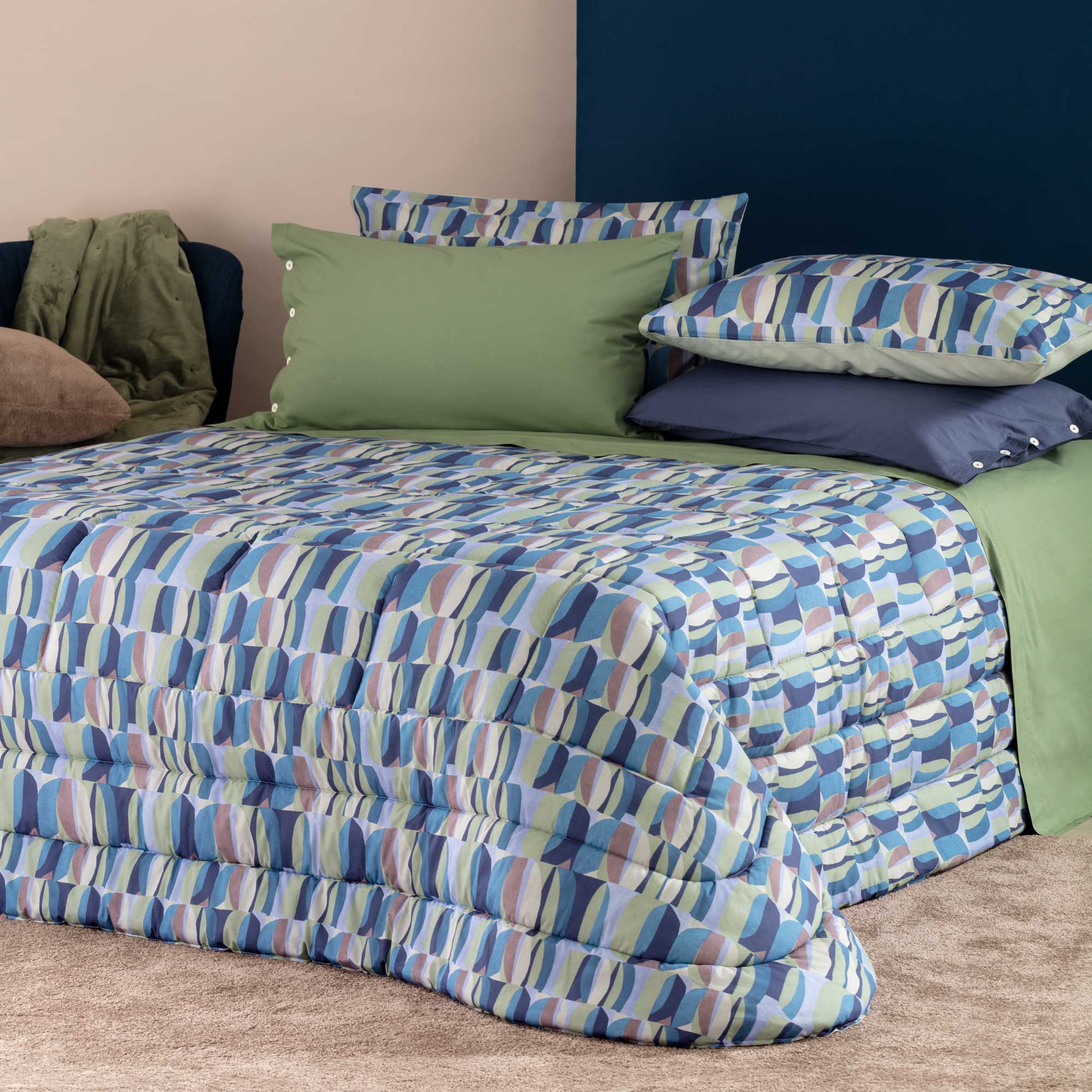 Trapunta In Cotone Gin