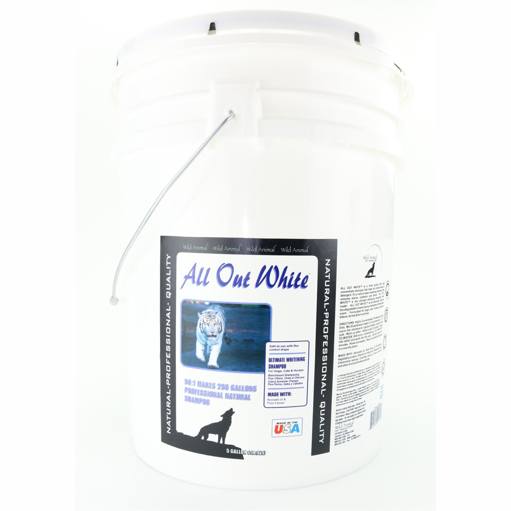 Wild Animal All Out Silver 50:1 Concentrate Shampoo For Dogs & Pets - Whitens & Color Enhances - View #5
