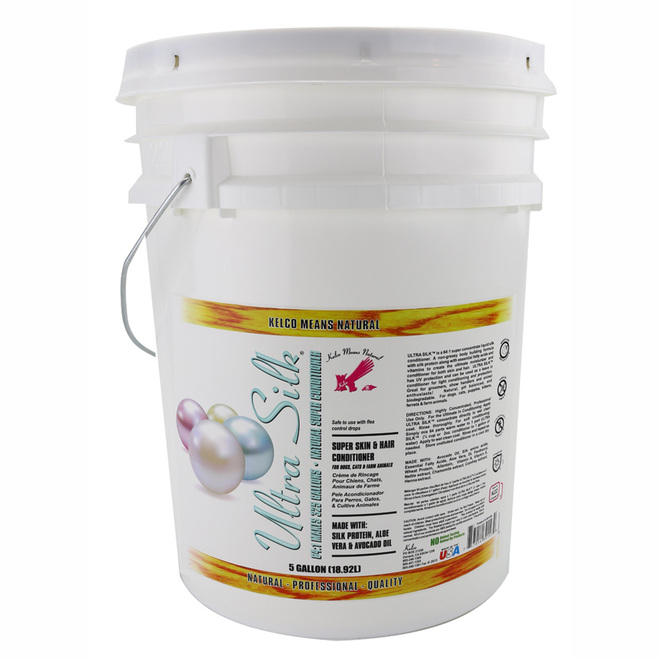 Kelco™ Ultra Silk Conditioner 64:1 Concentrate in 5 Gallon Size