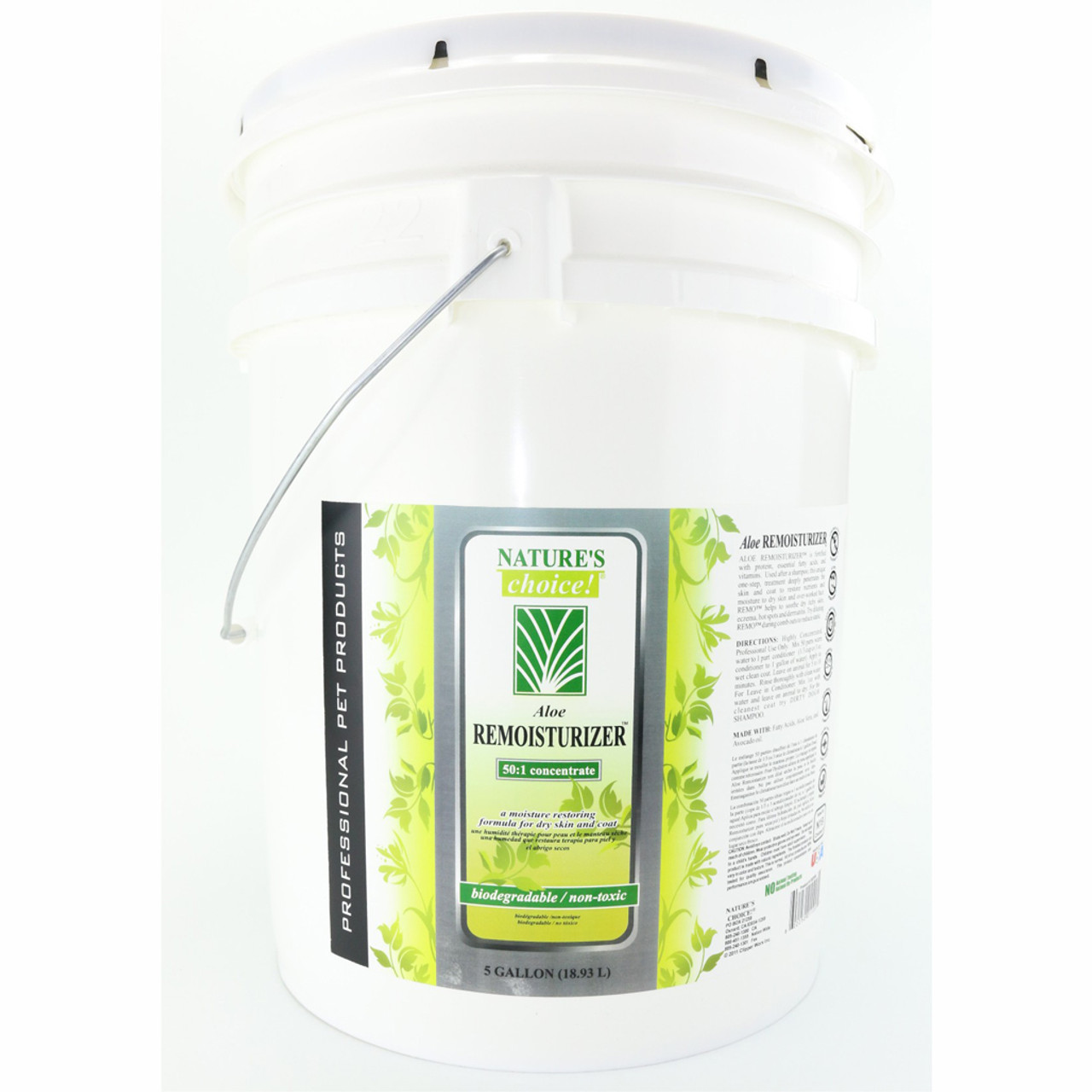 NaturesChoice® Aloe Remoisturizer in 5 gallon size.