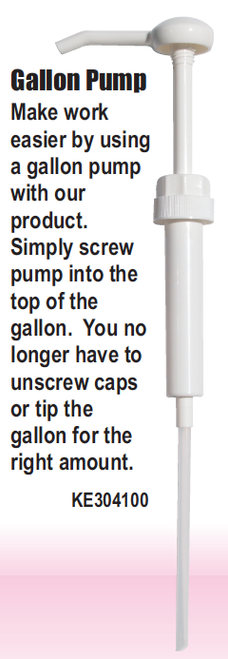 Kelco™, Wild Animal, Natures Choice and Dirty Dog one gallon pump dispensing nozzle.