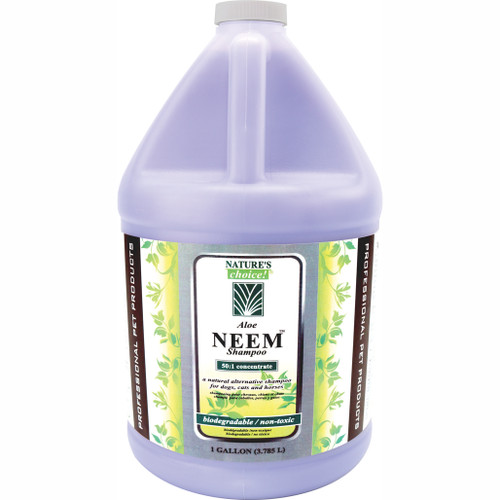 Aloe Neem Shampoo in gallon size.