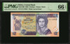 Belize Central Bank 2; 5 Dollars 1996-2007 PMG 65 & 66, Queen Elizabeth, 6 Notes