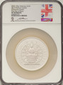 2022 Alderney Silver 10oz £20 QE II Platinum Jubilee NGC PF70 Matte FDI Sig