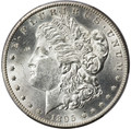 1895-S Morgan Silver Dollar PCGS MS62 Gold Shield Scarce Key Date SemiPL Obverse 1895-S Morgan Silver Dollar PCGS MS62 Gold Shield Scarce Key Date SemiPL Obverse